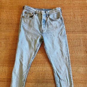 Levis 501 Skinny vintage light blue  27x28